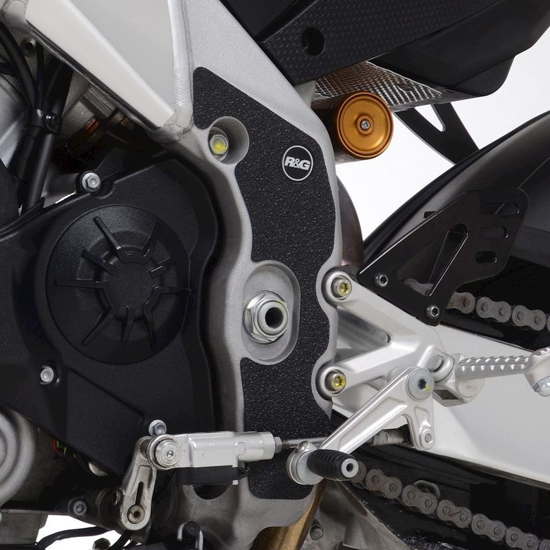 R&G Boot Guard Aprilia Tuono 1100  Black