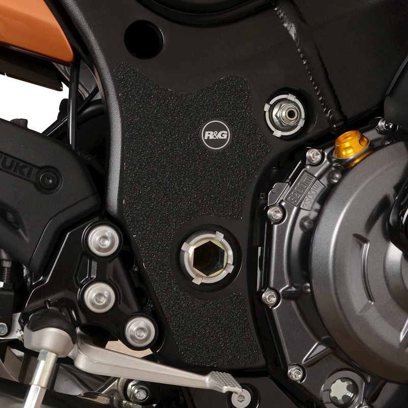 R&G Suzuki Hayabusa 2021- Black Boot guard kit