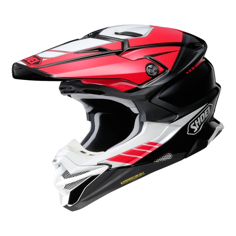 Shoei VFX-WR 06 M.E.D.S Jammer - TC1 Off Road Helmet Size Large 59 60cm