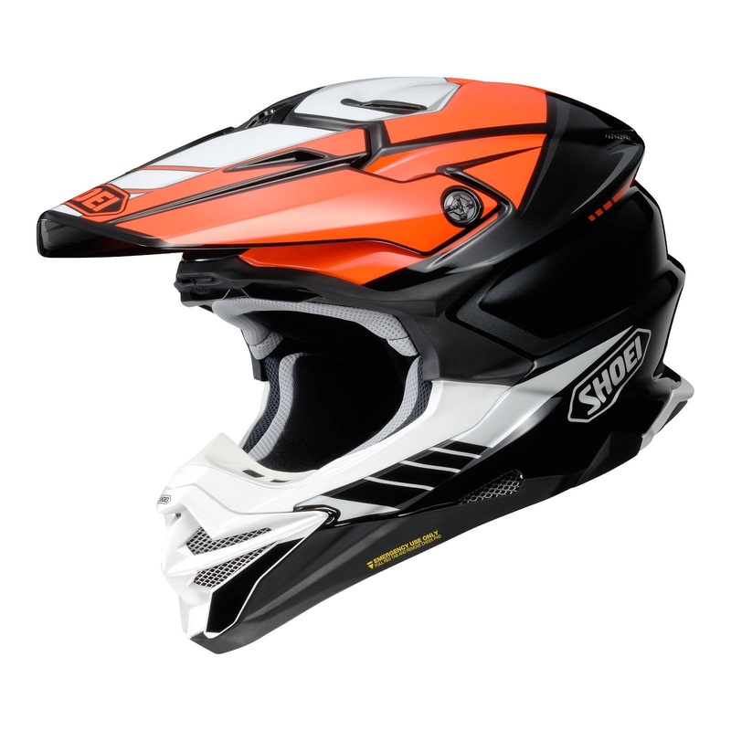 Shoei VFX-WR 06 M.E.D.S Jammer - TC8 Off Road Helmet Size Large 59 60cm