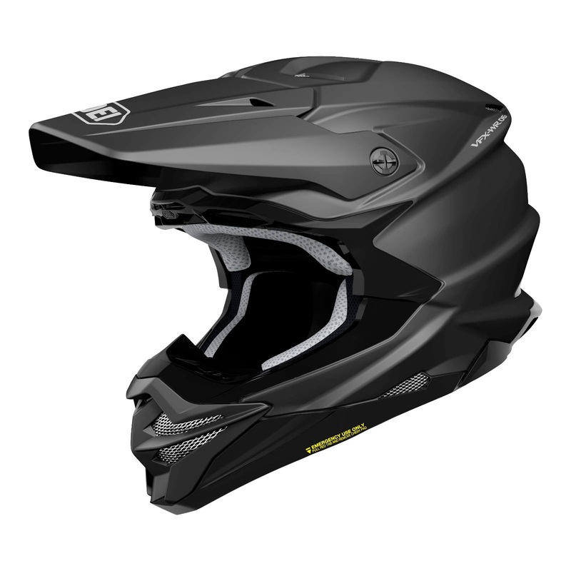 Shoei VFX-WR 06 M.E.D.S - Matte BlackOff Road Helmet Size Large 59 60cm