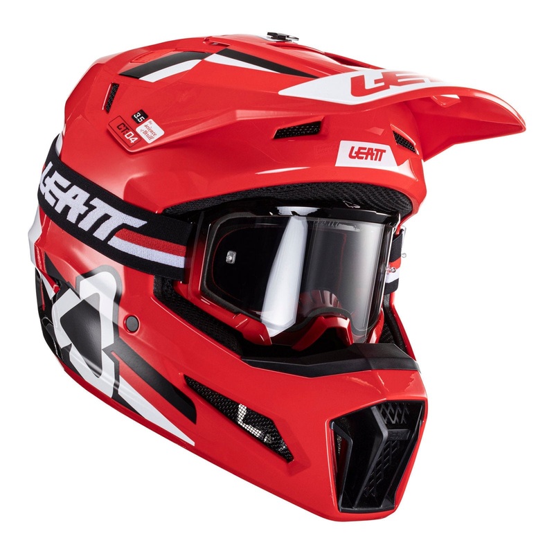Leatt 2024 3.5 - Red Helmet & Goggle Kit Size Large 60cm