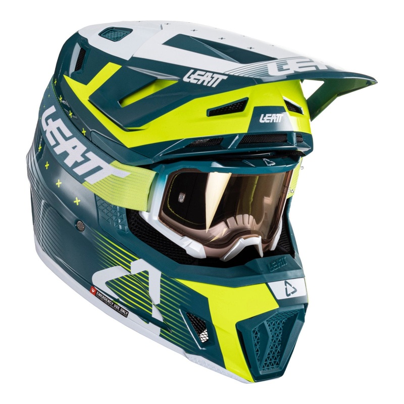Leatt 2024 7.5 - Acid Fuel Helmet & Goggle Kit Size Small 56cm