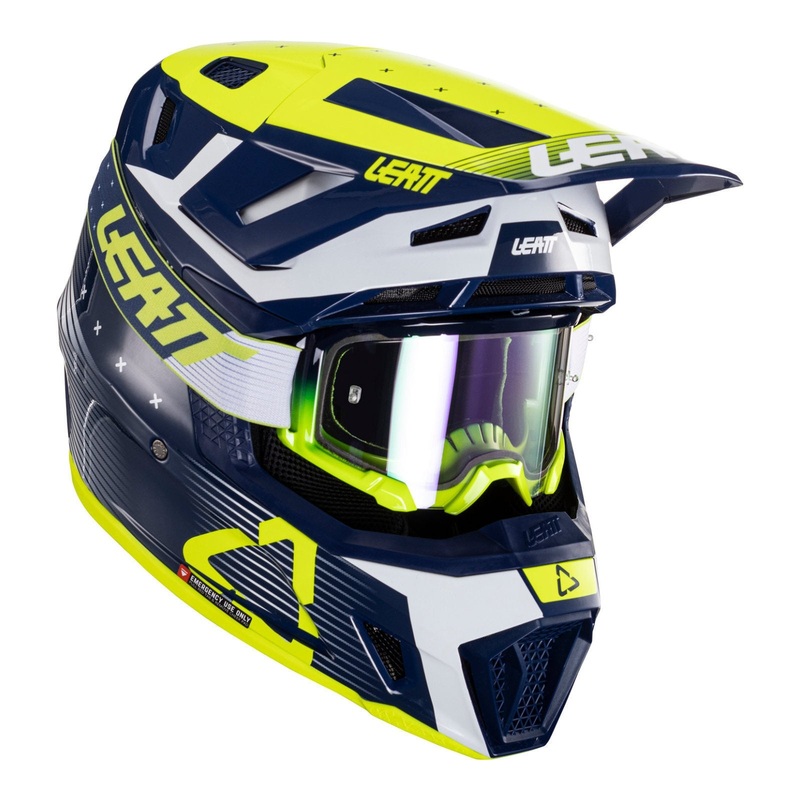 Leatt 2024 7.5 - Blue Helmet & Goggle Kit Size 2XL 64cm